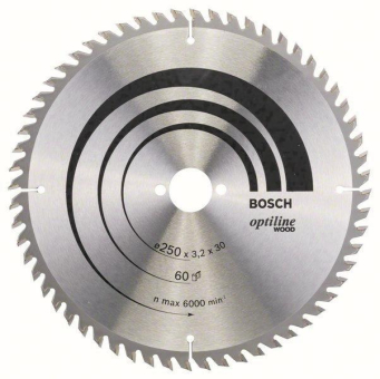 Bosch Kreissägeblatt Optiline 2608640729 