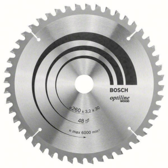 Bosch Kreissägeblatt Optiline 2608641202 