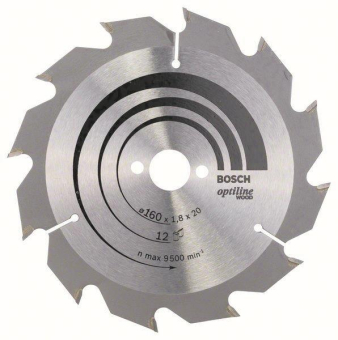 Bosch Kreissägeblatt Optiline 2608641170 