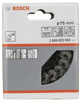 Bosch Topfbürste Stahl        2608622063 