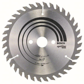 Bosch Kreissägeblatt Optiline 2608640593 