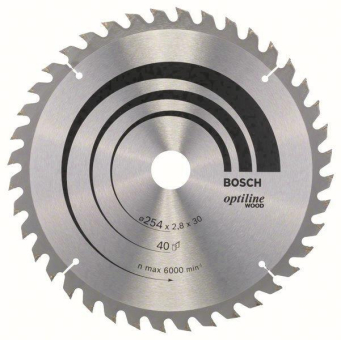 Bosch Kreissägeblatt Optiline 2608640443 