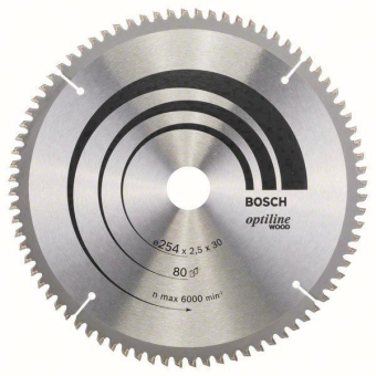 Bosch Kreissägeblatt Optiline 2608640437 