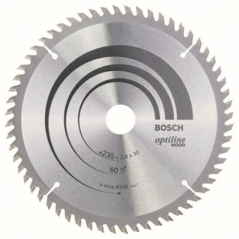 Bosch Kreissägeblatt Optiline 2608641192 