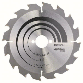 Bosch Kreissägeblatt Optiline 2608641184 
