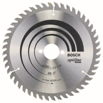 Bosch Kreissägeblatt Optiline 2608641186 