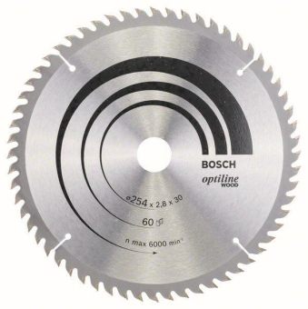 Bosch Kreissägeblatt Optiline 2608640444 