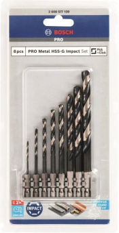 Bosch HSS Spiralbohrerset     2608577139 