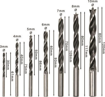 Bosch Holzbohrer-Set 7-tlg.   2607017034 