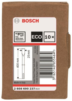 Bosch 10Flachmeißel m.SDS-max 2608690237 