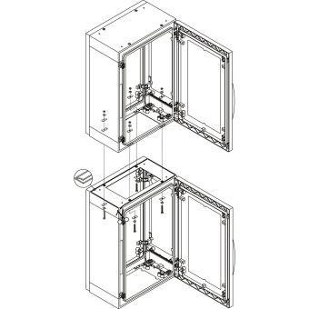 Schneider Vertikaler Anreihsatz NSYUVPLA 