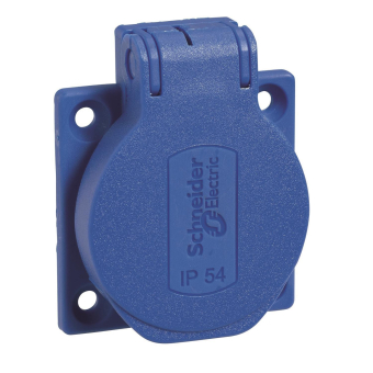 Schneider Schukosteckdose blau    PKS52B 