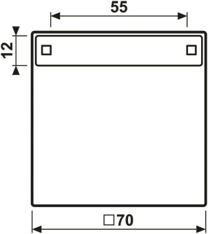 JG Wippe mit Schriftfeld   AL 2990 NA AN 