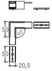 Brumberg L-Verbinder zu 53603   53059070 