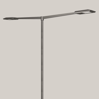 BEGA E-Aufsatzleuchte silber    77759AK3 