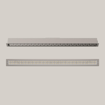 BEGA E-Einbauleuchte silber     24301AK4 