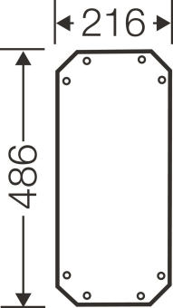 HENS ENYSTAR-Montageplatte      FP MP 30 
