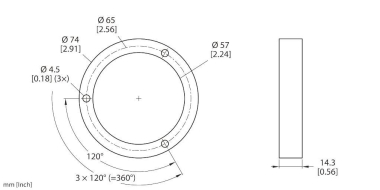 Turck Kunststoff-Schutzring      M5-QR24 