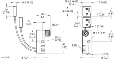 Turck      NI2-Q6,5-AP6-0,1-FS4.4X3/S304 