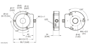 Turck       RI360P0-EQR24M0-INCRX2-H1181 