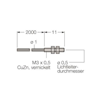 TURCK Kunststoff-Lichtleiter -    PIT26U 