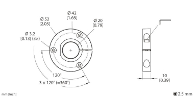 Turck Positionsgeber f.induk. P1-Ri-QR24 