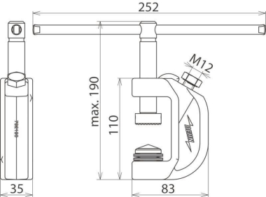 Dehn 792190 EKFFL40SKN      EFK FL40 SKN 