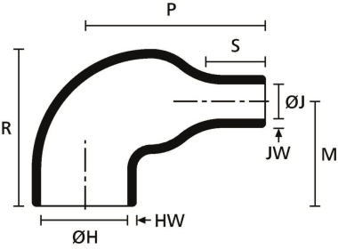 Hellermann 1108-1-G-PO-X-BK Formteil bis 
