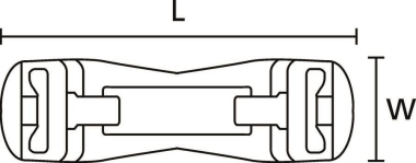 Hellermann KR8/C5-PA66HS-NA(200) natur 