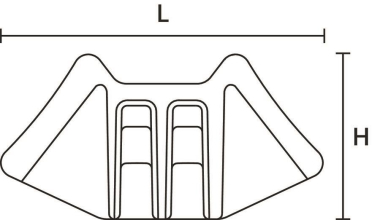 Hellermann S2CM25-PA66HIRHS-GY (500) 