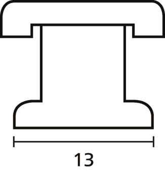 Hellermann HTWD-CTH-PA6-WH Distanzsockel 