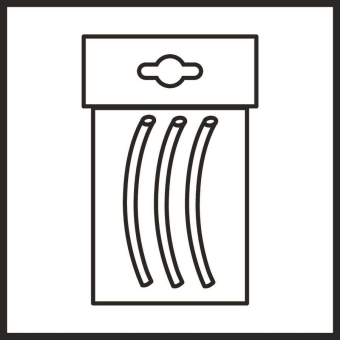 Hellermann HIS-3-BAG-1.5/0.5-PO-X-BK 