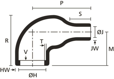 Hellermann 1108-4-G-PO-X-BK Formteil 