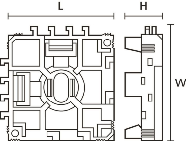 Hellermann HTWD-RB-PA66-BK(25) 