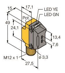TURCK Opto Sensor Basisgerät QS18VP6FPQ8 