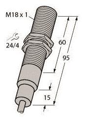 TURCK Induktiver       BI5-EM18-AP6/S907 