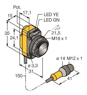 TURCK Opto Sensor            QS18VP6LVQ5 