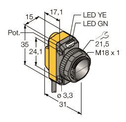 Turck Opto Sensor               QS18VP6D 