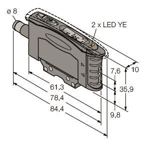 Turck Opto Sensor Basisgerät    D10DPFPQ 
