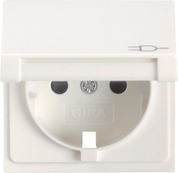 GIRA 144203 Abdeckung SCHUKO KS Klapp- 