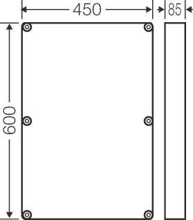 Hensel Zwischenrahmen f.Mi .6..  Mi ZR 6 