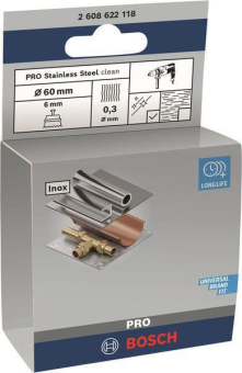 Bosch Topfbürste Edelstahl    2608622118 