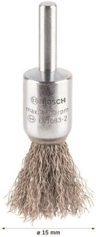 Bosch Pinselbürste Edelstahl  2608622126 