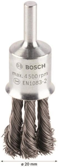Bosch Pinselbürste Stahl      2608622116 