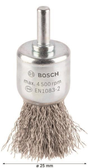 Bosch Pinselbürste Edelstahl  2608622127 