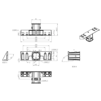 DOTLUX Mastadapter 60mm             4910 