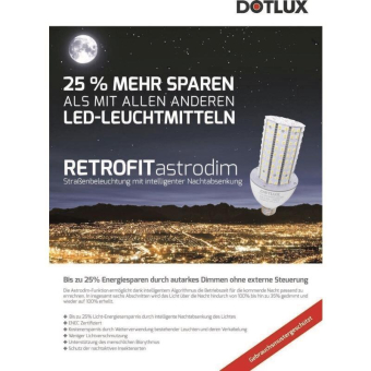 DOTLUX LED-HQL Astrodim E27 1665-130360T 