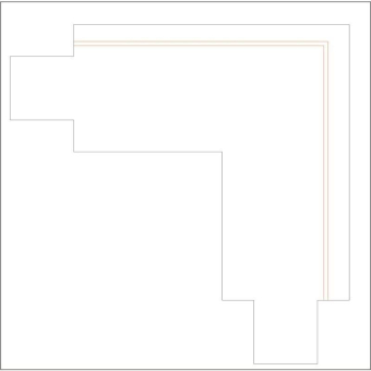 DOTLUX 3-Phasen Eckverbinder 90° 3898-SR 