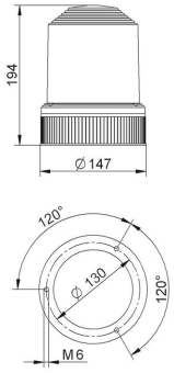 GROTHE Drehspiegelleuchte DSL7302 
