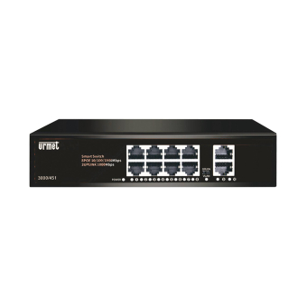 Grothe PoE-Switch 10 Ports  SWI 3000/451 